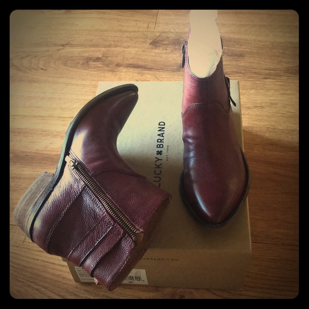 Lucky Brand Booties- NIB